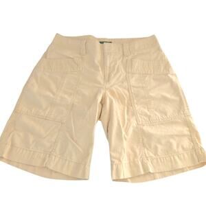 Ralph Lauren Classic Prep Granola Chic Khaki Cargo Utility Gorpcore Shorts 2
